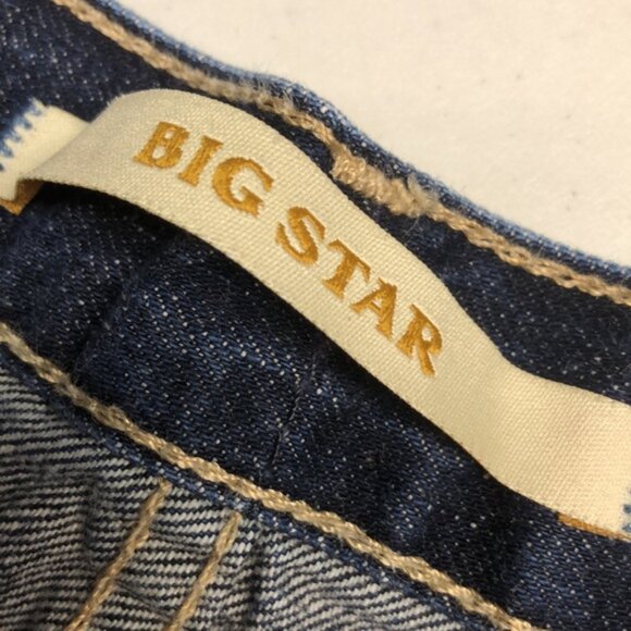 BIG STAR FACTORY JEAN SHORTS MADE IN MEXICO 8/29 🇮🇹 - Picture 2 of 11